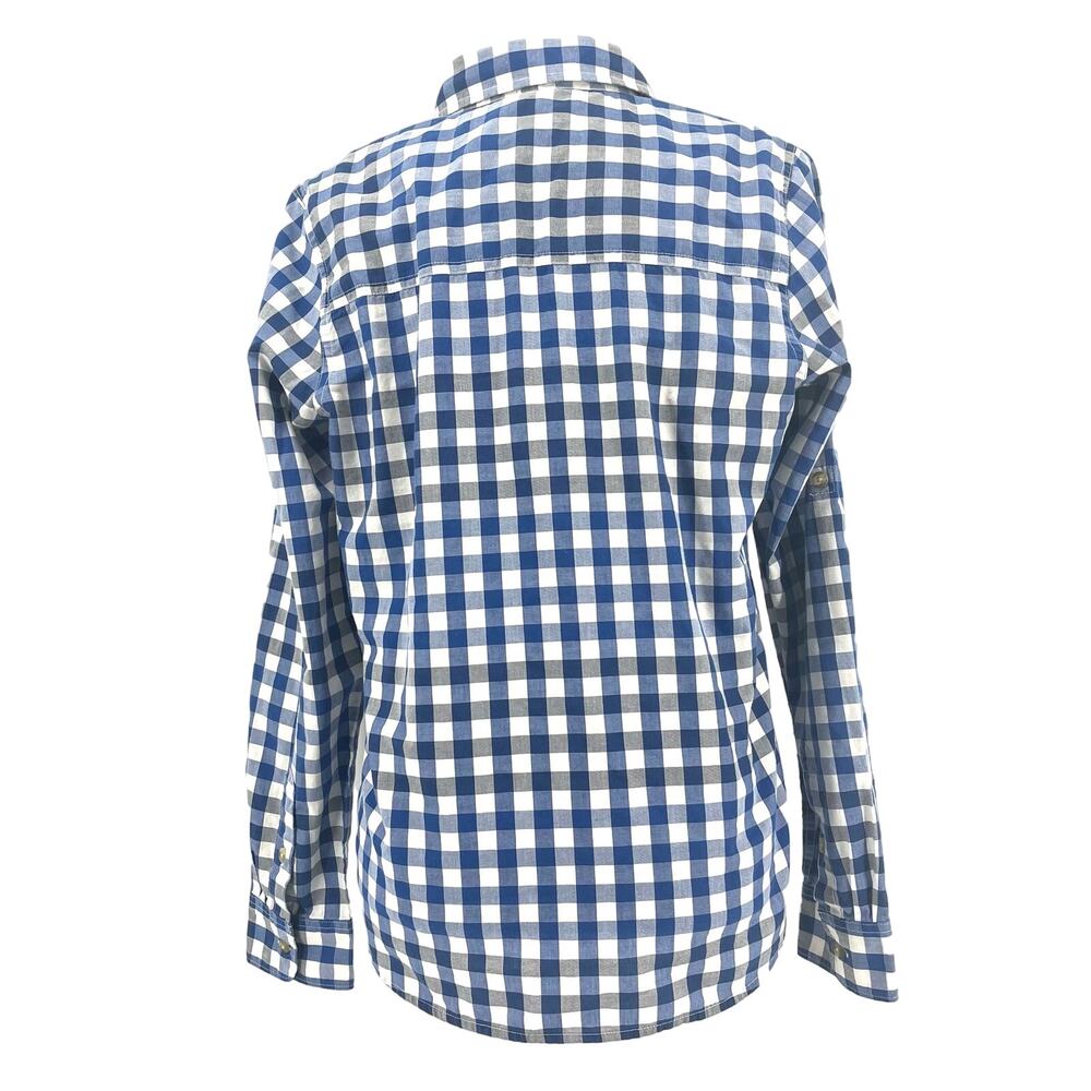 Patagonia Common Threads Button Down Blue Check C… - image 4